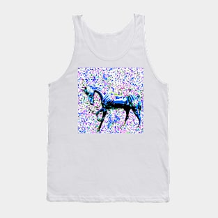 Horse Among the Petals Tank Top